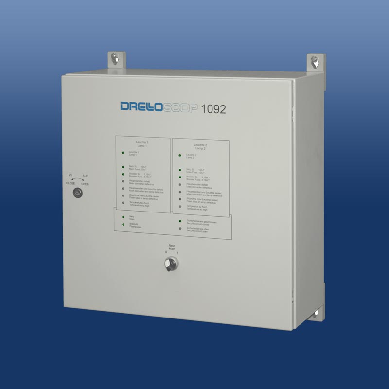 Stroboskop-System für großdimensionierte Industrieanwendungen und die Stahlindustrie DRELLOSCOP 1092