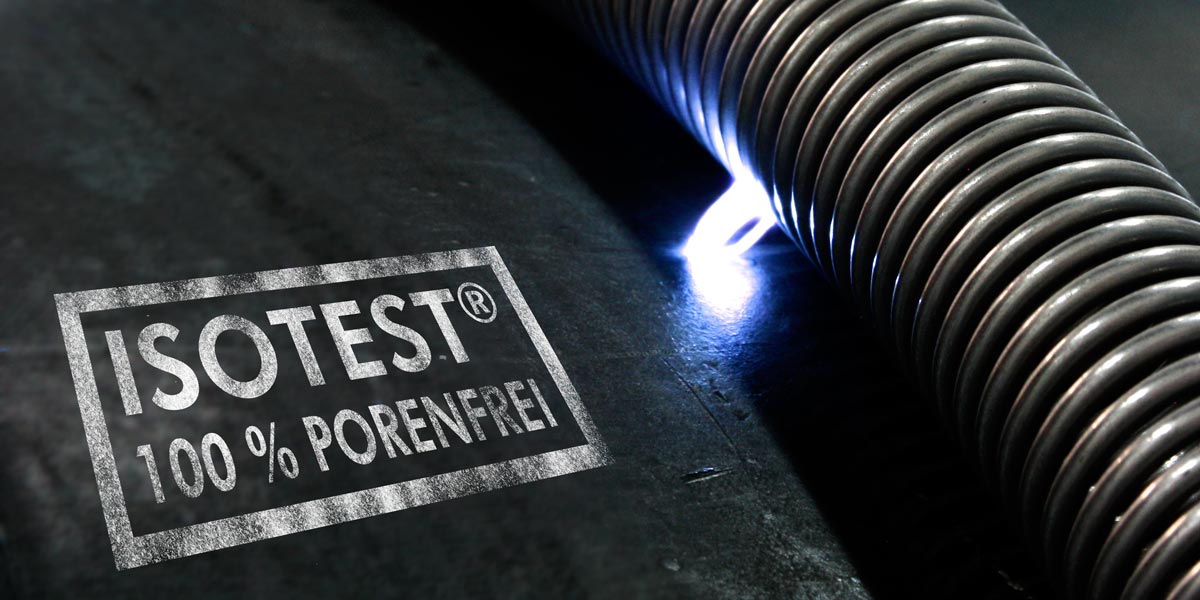ELMED ISOTEST® Porenprüfung – 100% Porenfrei