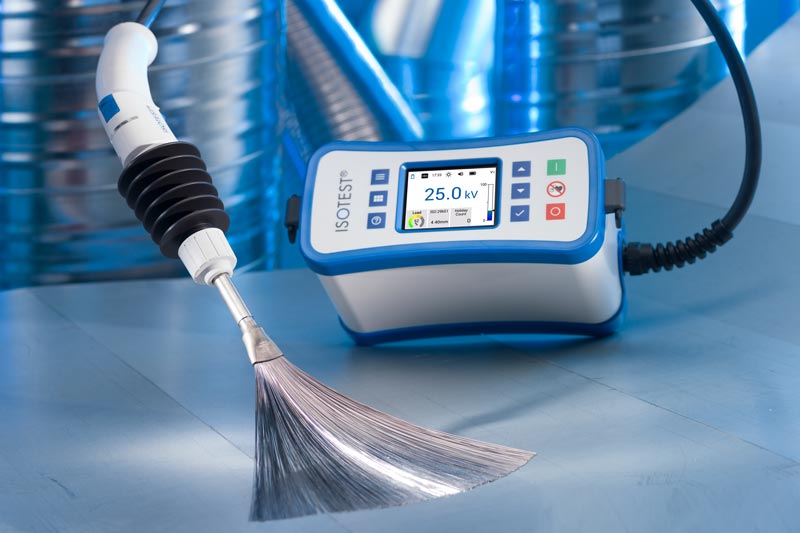 The new Holiday Detector / Pinhole Detector ISOTEST® inspect pro